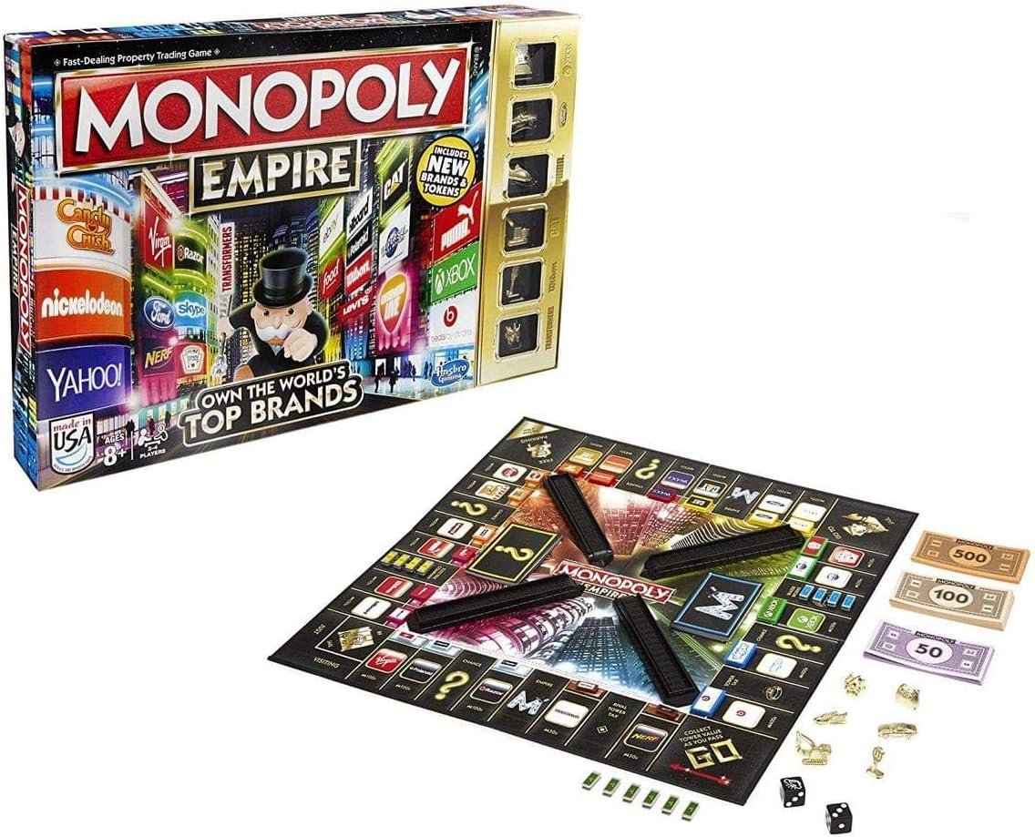 Componentes del Juego de Mesa Monopoly Imperio