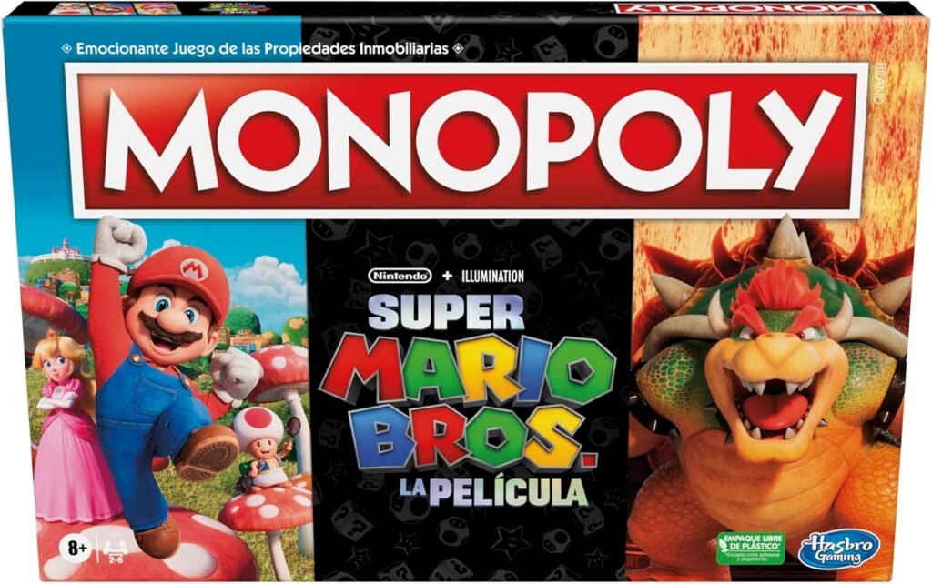 juego de mesa monopoly Mario Bros